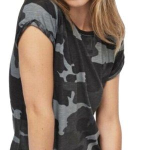 We the Free Clare T Shirt in Blue Camo